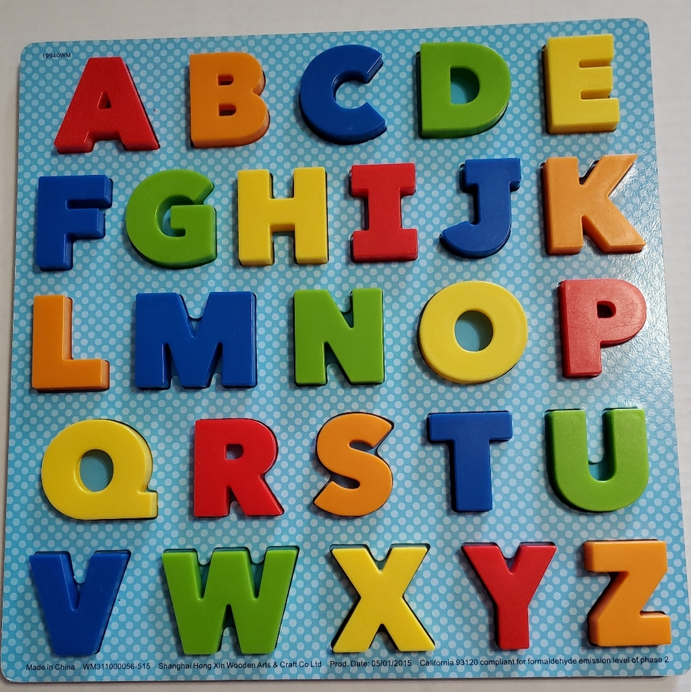Alphabet Puzzle Kids ABC Learning Game Toy